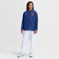 New York Mets Nike Authentic Collection Raglan Therma-FIT Full-Zip Hooded Jacket - MLB Jackets