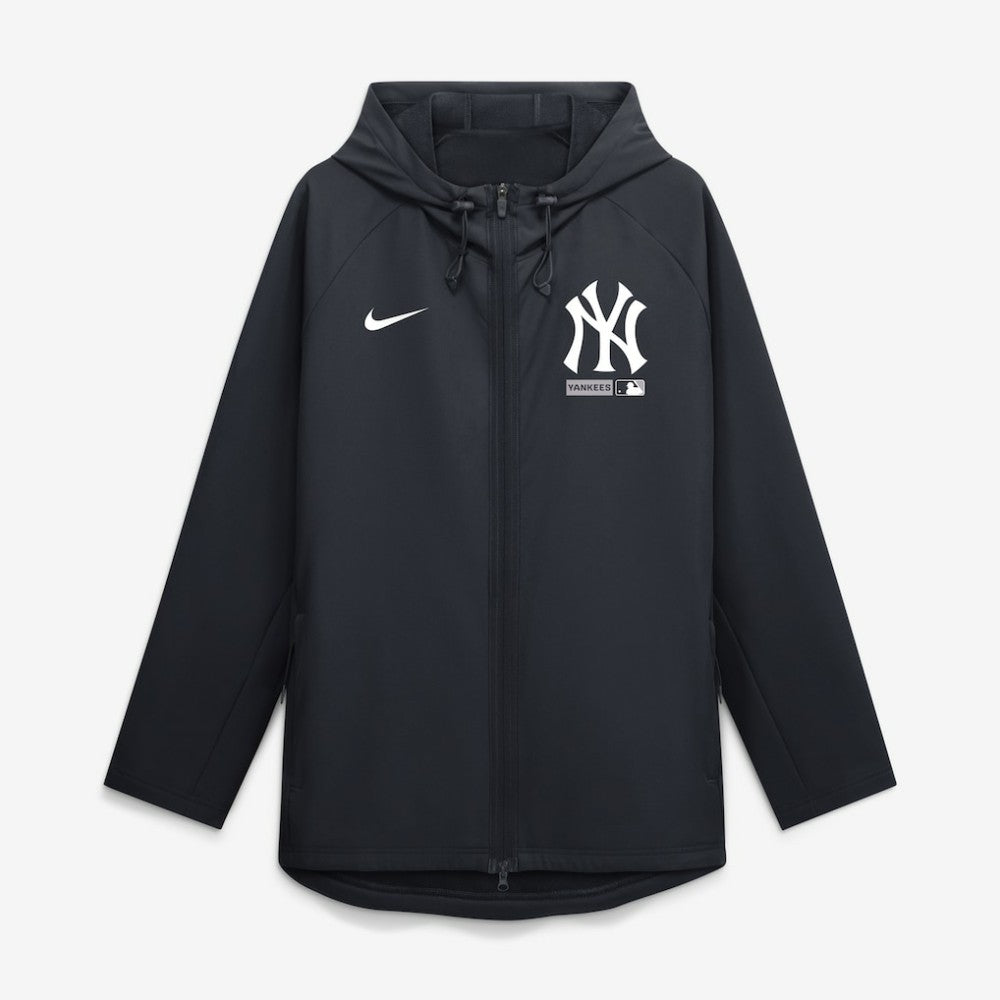 New York Yankees Nike Authentic Collection Raglan Therma-FIT Full-Zip Hooded Jacket - MLB Jackets