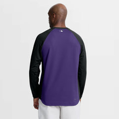 Colorado Rockies Nike Authentic Collection Raglan Dri-FIT Sweatshirt - MLB Sweatshirts