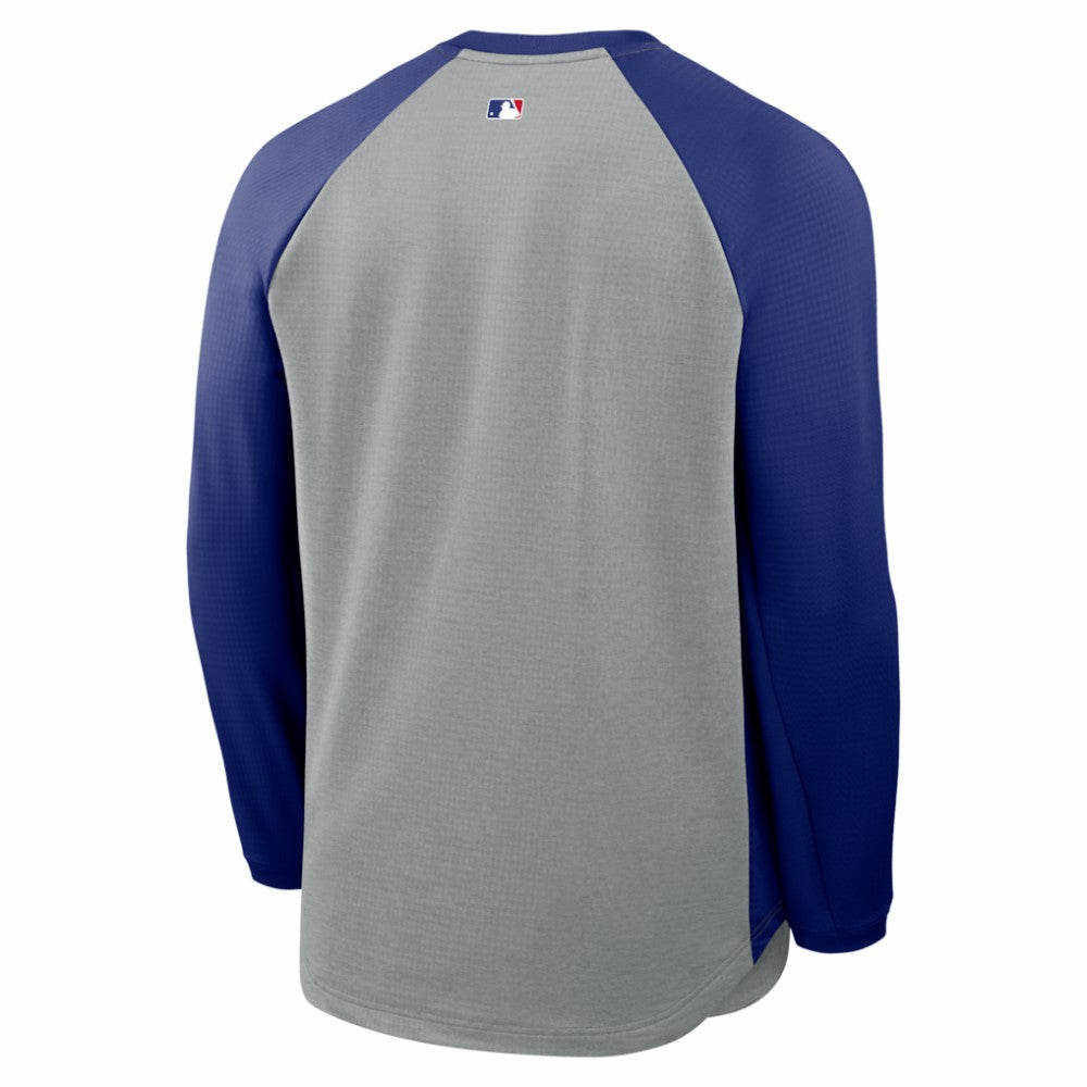 Los Angeles Dodgers Nike Authentic Collection Raglan Dri-FIT Sweatshirt - MLB Sweatshirts