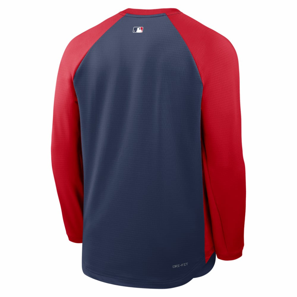 Los Angeles Angels Nike Authentic Collection Raglan Dri-FIT Sweatshirt - MLB Sweatshirts