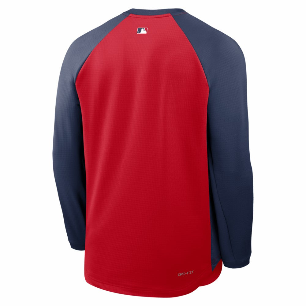 Boston Red Sox Nike Authentic Collection Raglan Dri-FIT Sweatshirt - MLB Sweatshirts