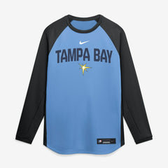 Tampa Bay Rays Nike Authentic Collection Raglan Dri-FIT Sweatshirt - MLB Sweatshirts