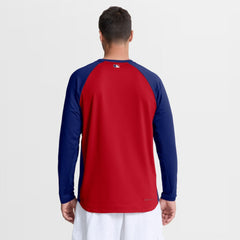 Texas Rangers Nike Authentic Collection Raglan Dri-FIT Sweatshirt - MLB Sweatshirts