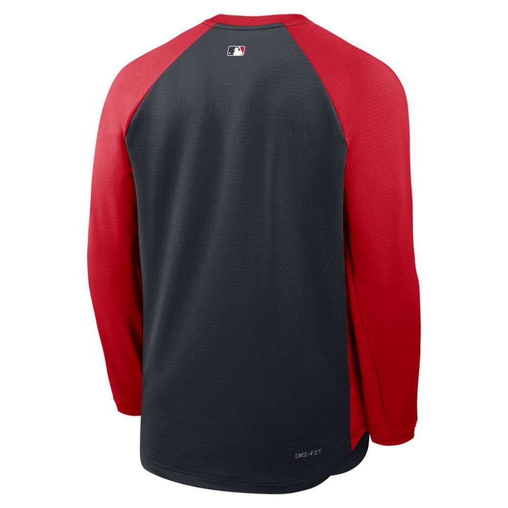 Washington Nationals Nike Authentic Collection Raglan Dri-FIT Sweatshirt - MLB Sweatshirts