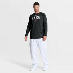 New York Mets Nike Authentic Collection Raglan Dri-FIT Sweatshirt - MLB Sweatshirts