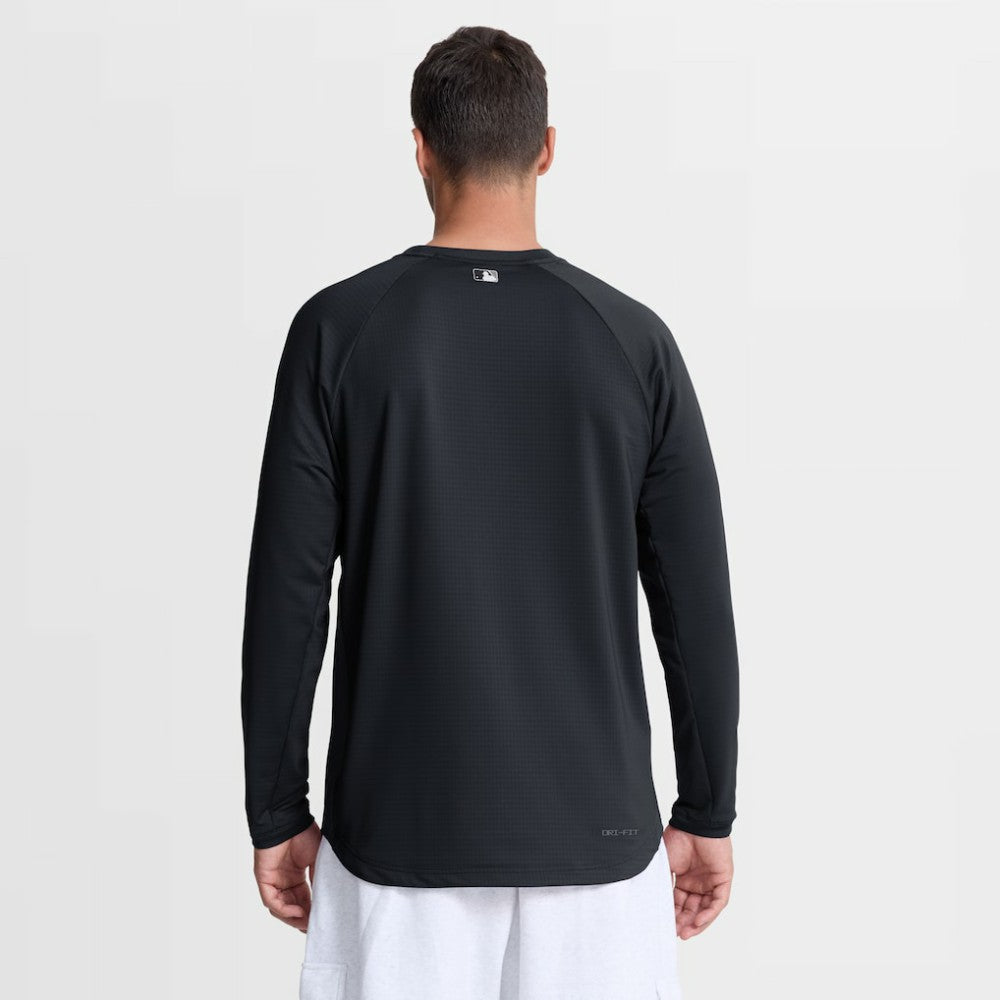 New York Yankees Nike Authentic Collection Raglan Dri-FIT Sweatshirt - MLB Sweatshirts