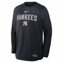 New York Yankees Nike Authentic Collection Raglan Dri-FIT Sweatshirt - MLB Sweatshirts