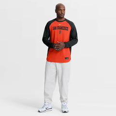 San Francisco Giants Nike Authentic Collection Raglan Dri-FIT Sweatshirt - MLB Sweatshirts