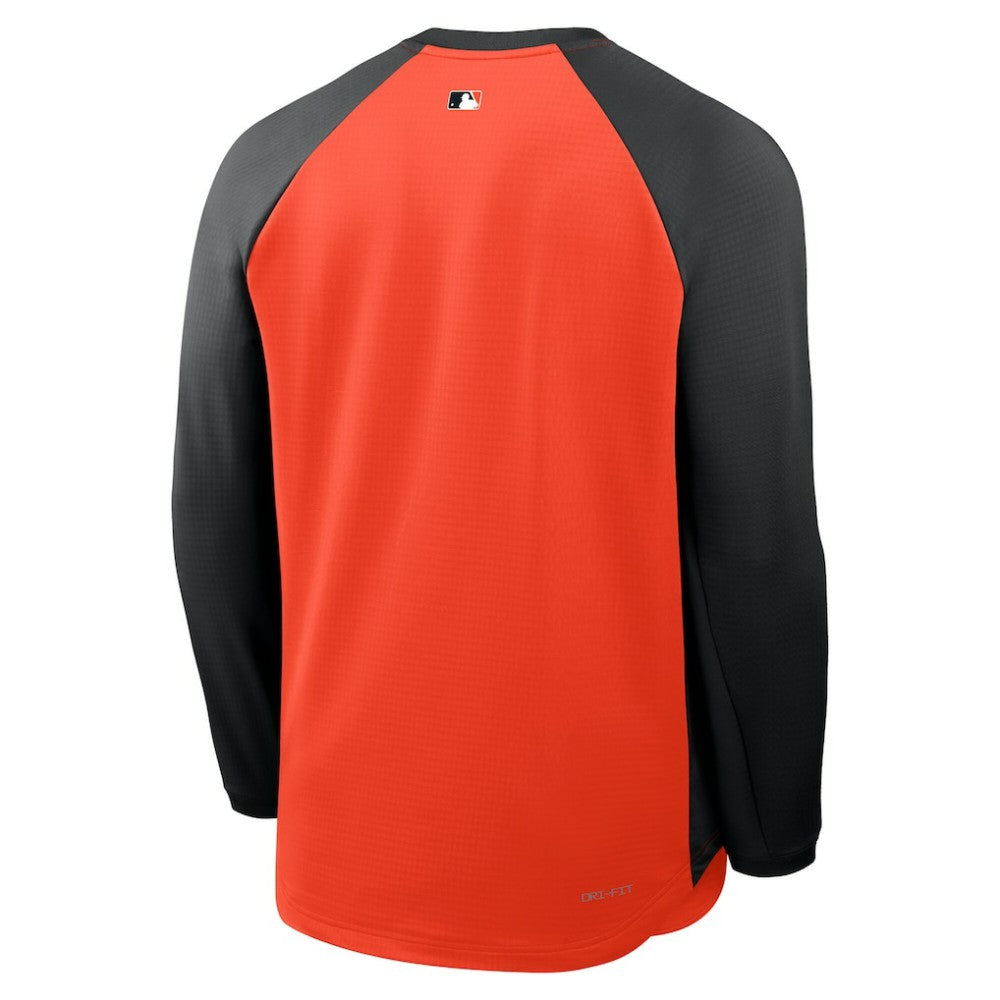 San Francisco Giants Nike Authentic Collection Raglan Dri-FIT Sweatshirt - MLB Sweatshirts