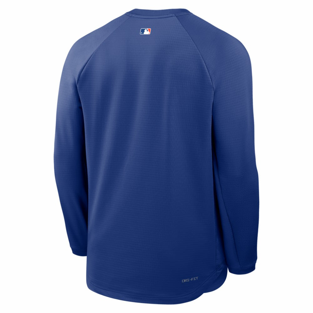 New York Mets Nike Authentic Collection Raglan Dri-FIT Sweatshirt - MLB Sweatshirts