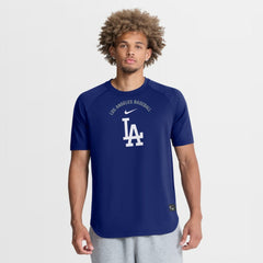 Los Angeles Dodgers Nike Authentic Collection Batting Practice Pre-Game Raglan Dri-FIT Top - MLB Tops