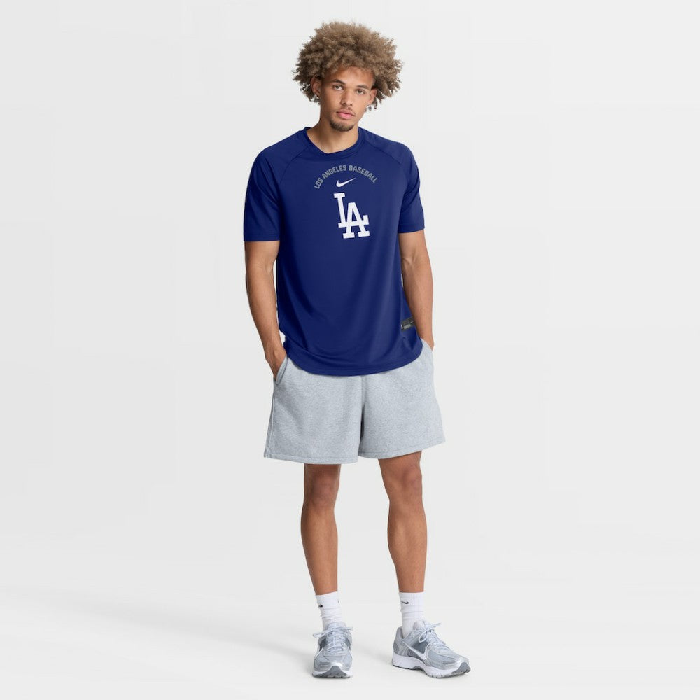 Los Angeles Dodgers Nike Authentic Collection Batting Practice Pre-Game Raglan Dri-FIT Top - MLB Tops