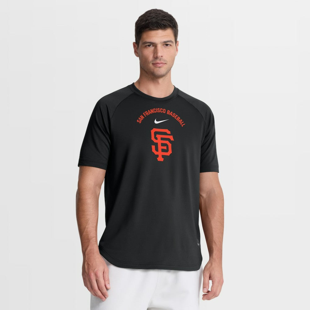 San Francisco Giants Nike Authentic Collection Batting Practice Pre-Game Raglan Dri-FIT Top - MLB Tops