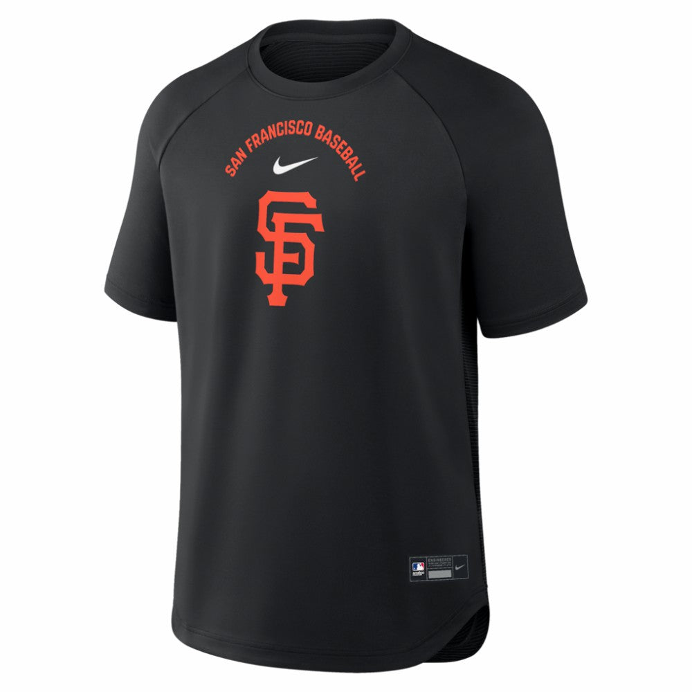 San Francisco Giants Nike Authentic Collection Batting Practice Pre-Game Raglan Dri-FIT Top - MLB Tops