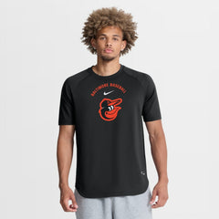 Baltimore Orioles Nike Authentic Collection Batting Practice Pre-Game Raglan Dri-FIT Top - MLB Tops