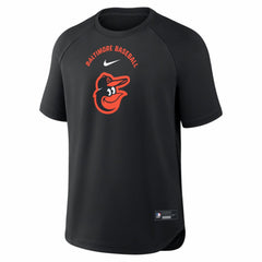 Baltimore Orioles Nike Authentic Collection Batting Practice Pre-Game Raglan Dri-FIT Top - MLB Tops