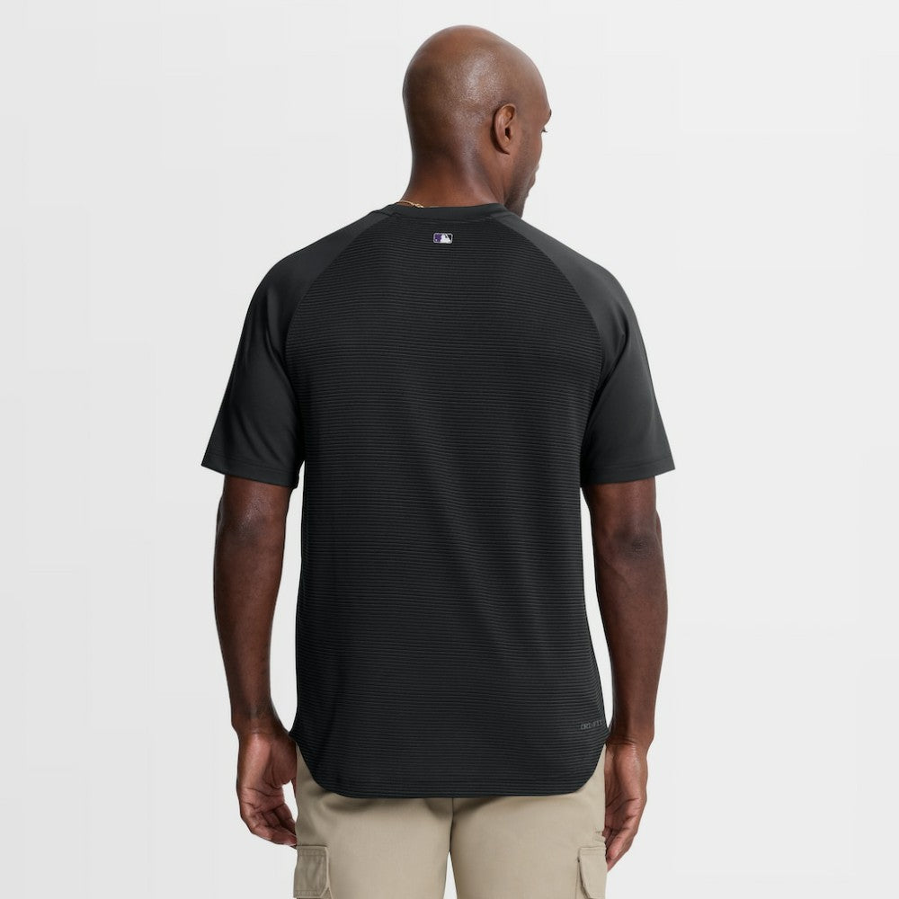 Colorado Rockies Nike Authentic Collection Batting Practice Pre-Game Raglan Dri-FIT Top - MLB Tops