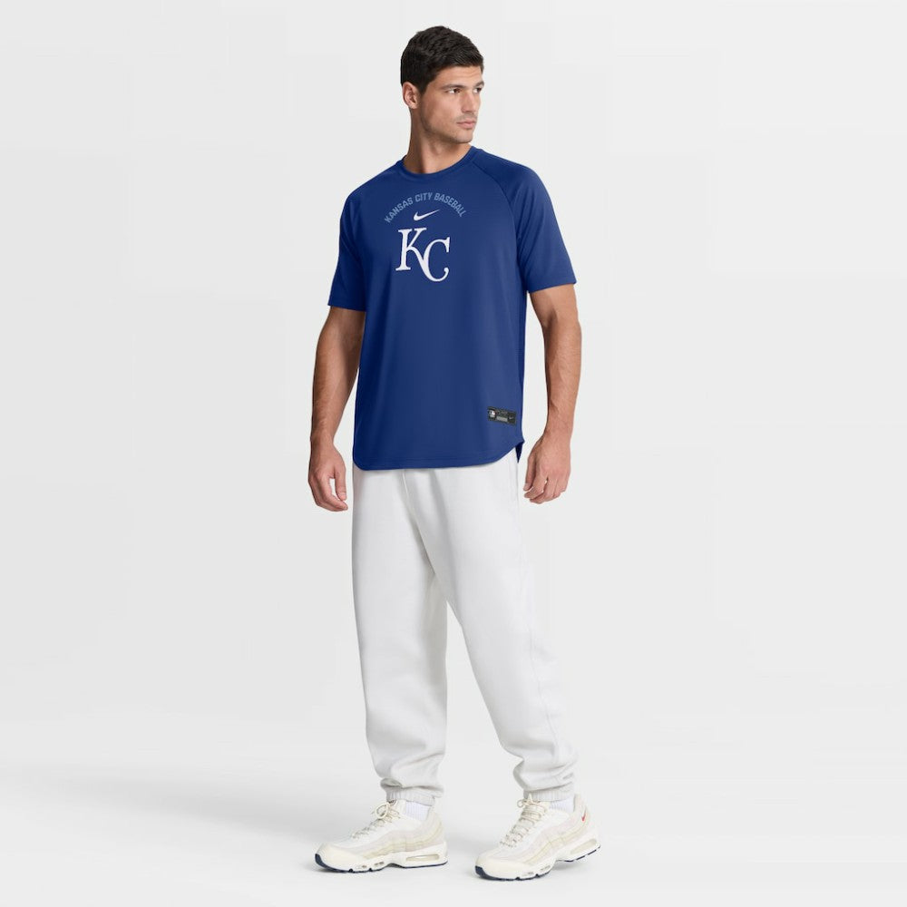 Kansas City Royals Nike Authentic Collection Batting Practice Pre-Game Raglan Dri-FIT Top - MLB Tops