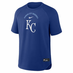 Kansas City Royals Nike Authentic Collection Batting Practice Pre-Game Raglan Dri-FIT Top - MLB Tops