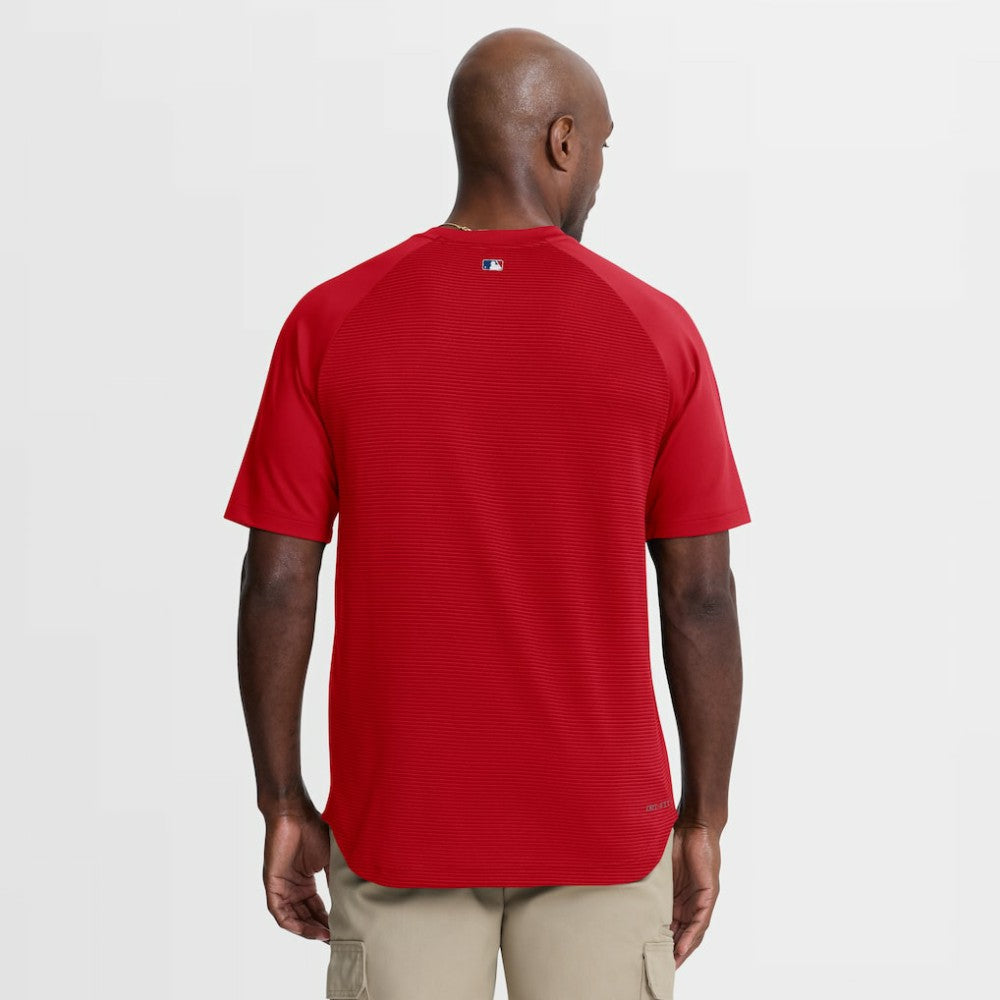 Philadelphia Phillies Nike Authentic Collection Batting Practice Pre-Game Raglan Dri-FIT Top - MLB Tops