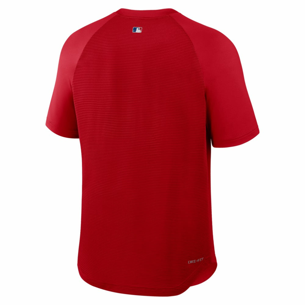 Philadelphia Phillies Nike Authentic Collection Batting Practice Pre-Game Raglan Dri-FIT Top - MLB Tops