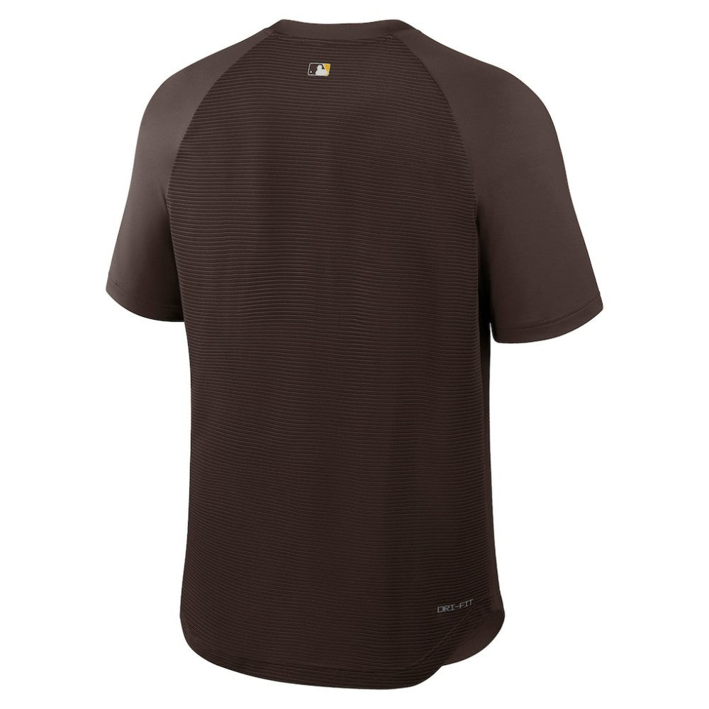 San Diego Padres Nike Authentic Collection Batting Practice Pre-Game Raglan Dri-FIT Top - MLB Tops