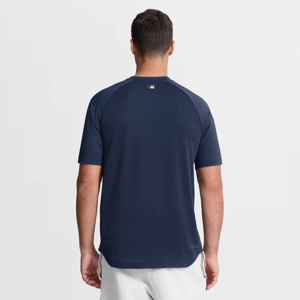 Milwaukee Brewers Nike Authentic Collection Batting Practice Pre-Game Raglan Dri-FIT Top - MLB Tops