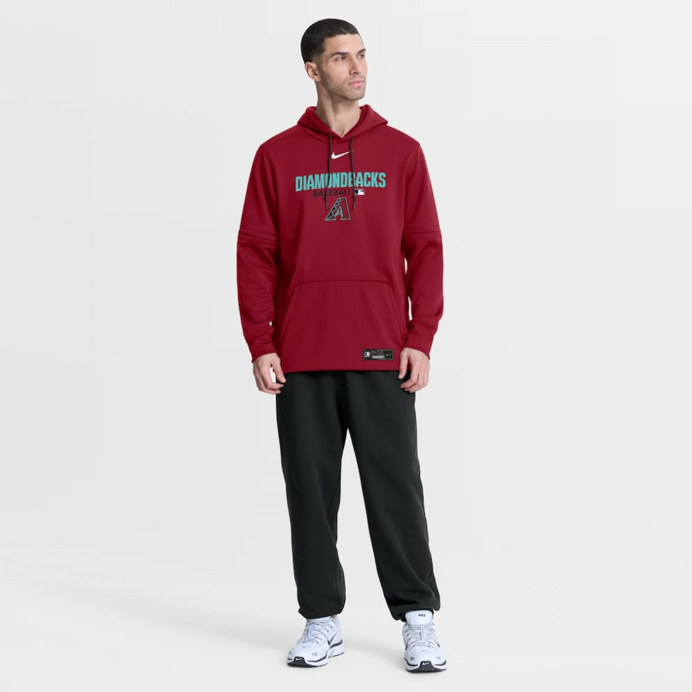 Arizona Diamondbacks Nike Authentic Collection Therma-FIT Hoodie - MLB Hoodies