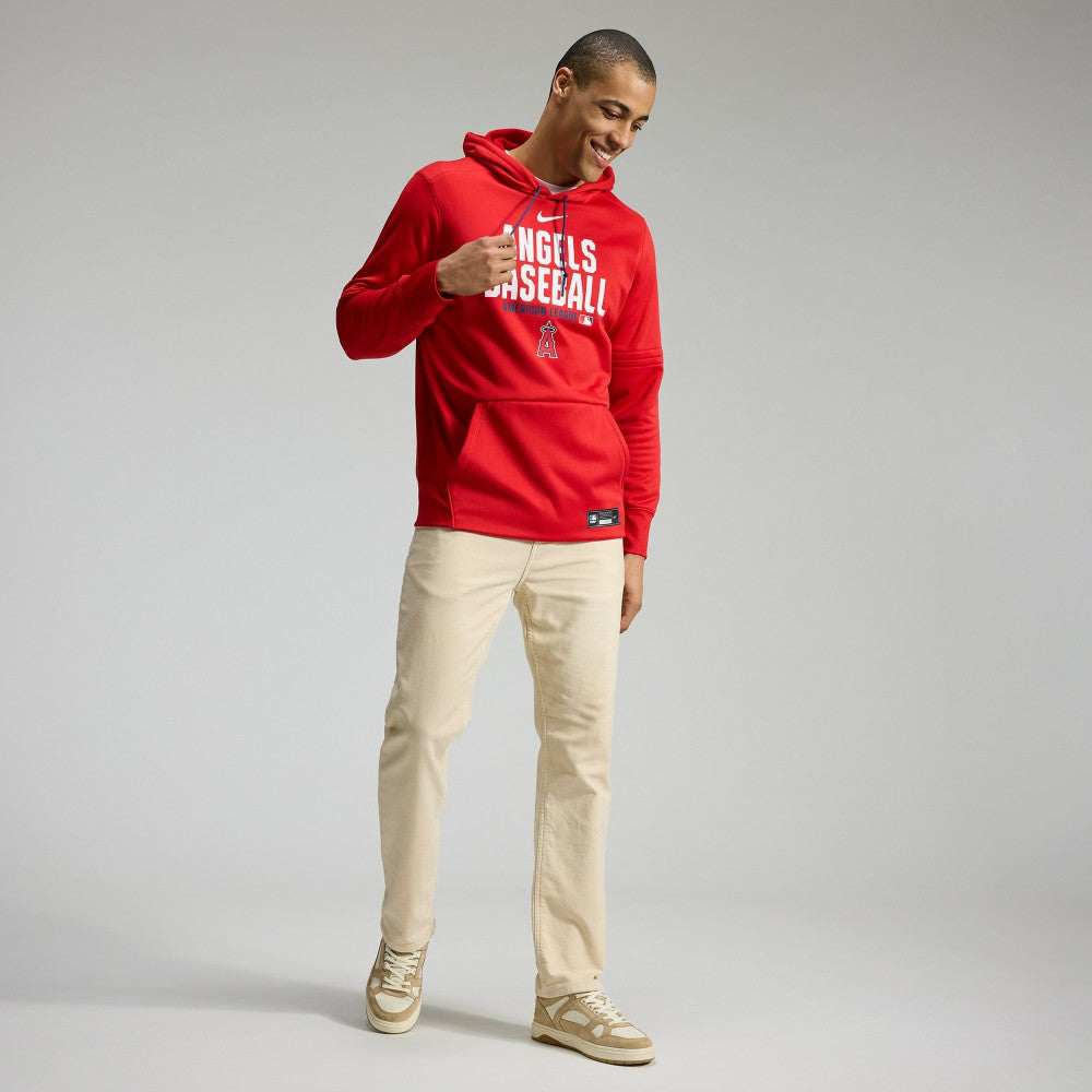 Los Angeles Angels Nike Authentic Collection Therma-FIT Hoodie - MLB Hoodies