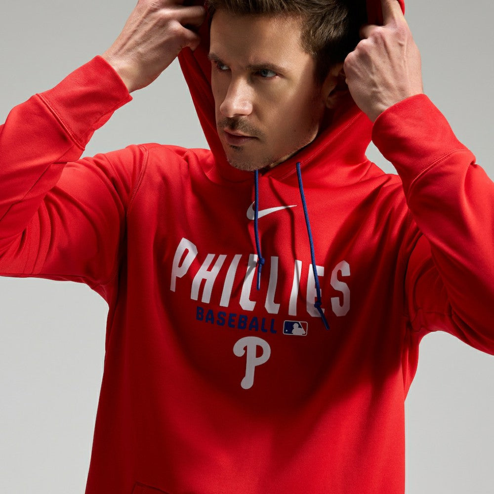 Philadelphia Phillies Nike Authentic Collection Therma-FIT Hoodie - MLB Hoodies