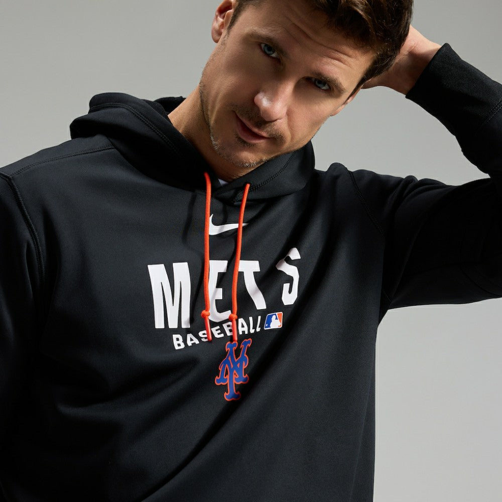 New York Mets Nike Authentic Collection Therma-FIT Hoodie - MLB Hoodies