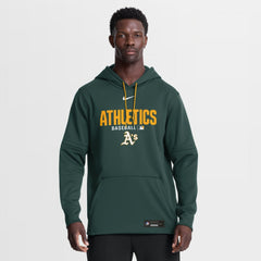 Athletics Nike Authentic Collection Therma-FIT Hoodie - MLB Hoodies
