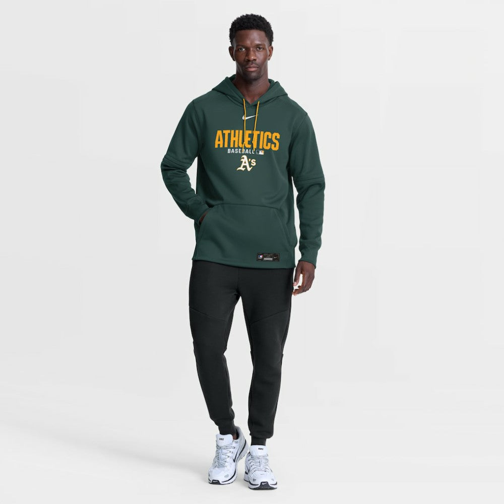 Athletics Nike Authentic Collection Therma-FIT Hoodie - MLB Hoodies