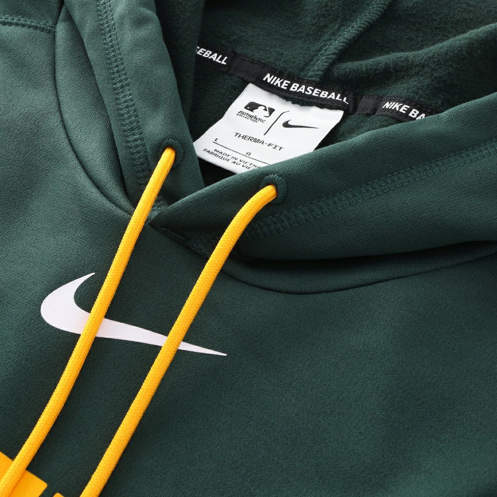 Athletics Nike Authentic Collection Therma-FIT Hoodie - MLB Hoodies
