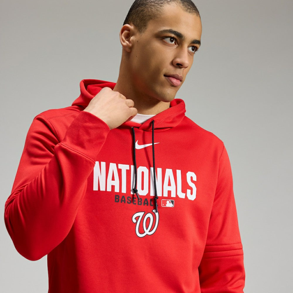 Washington Nationals Nike Authentic Collection Therma-FIT Hoodie - MLB Hoodies