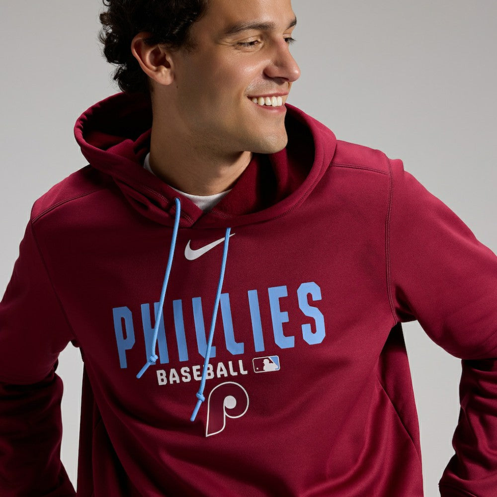 Philadelphia Phillies Nike Authentic Collection Therma-FIT Hoodie - MLB Hoodies