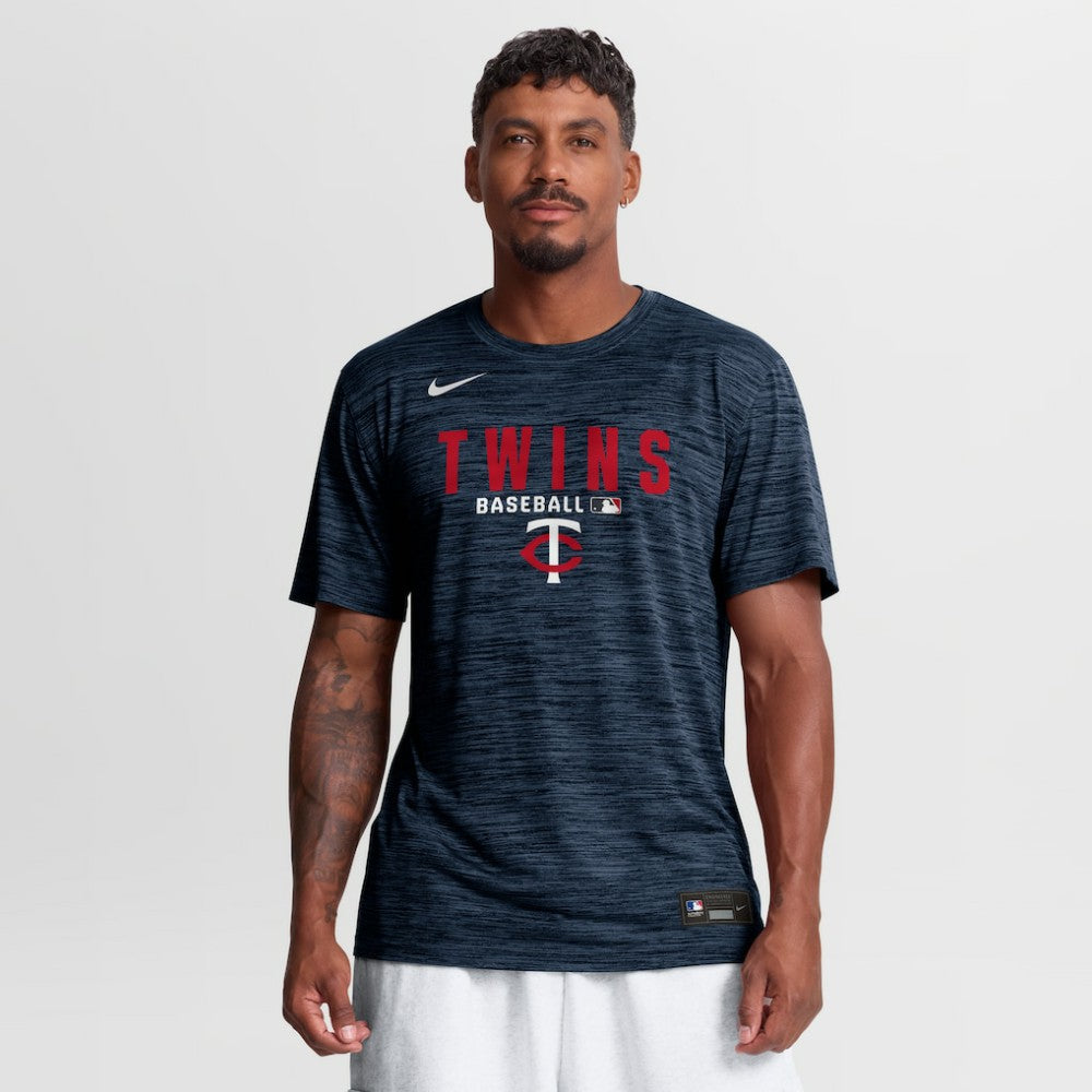Minnesota Twins Nike Authentic Collection Velocity Dri-FIT T-Shirt - MLB T-shirts