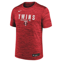 Minnesota Twins Nike Authentic Collection Velocity Dri-FIT T-Shirt - MLB T-shirts
