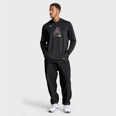 Arizona Diamondbacks Nike Authentic Collection Dri-FIT Long Sleeve Hooded T-Shirt - MLB T-shirts