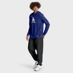 Los Angeles Dodgers Nike Authentic Collection Dri-FIT Long Sleeve Hooded T-Shirt - MLB T-shirts