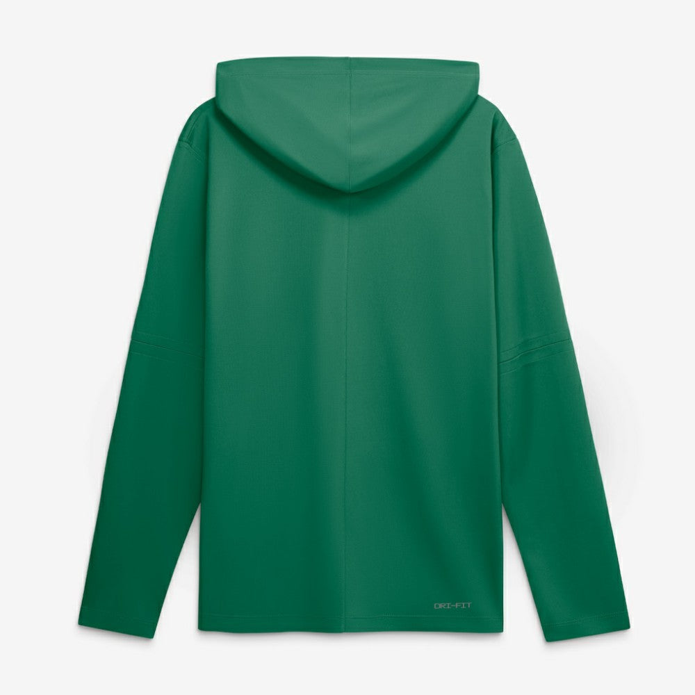 Athletics Nike Authentic Collection Dri-FIT Long Sleeve Hooded T-Shirt - MLB T-shirts
