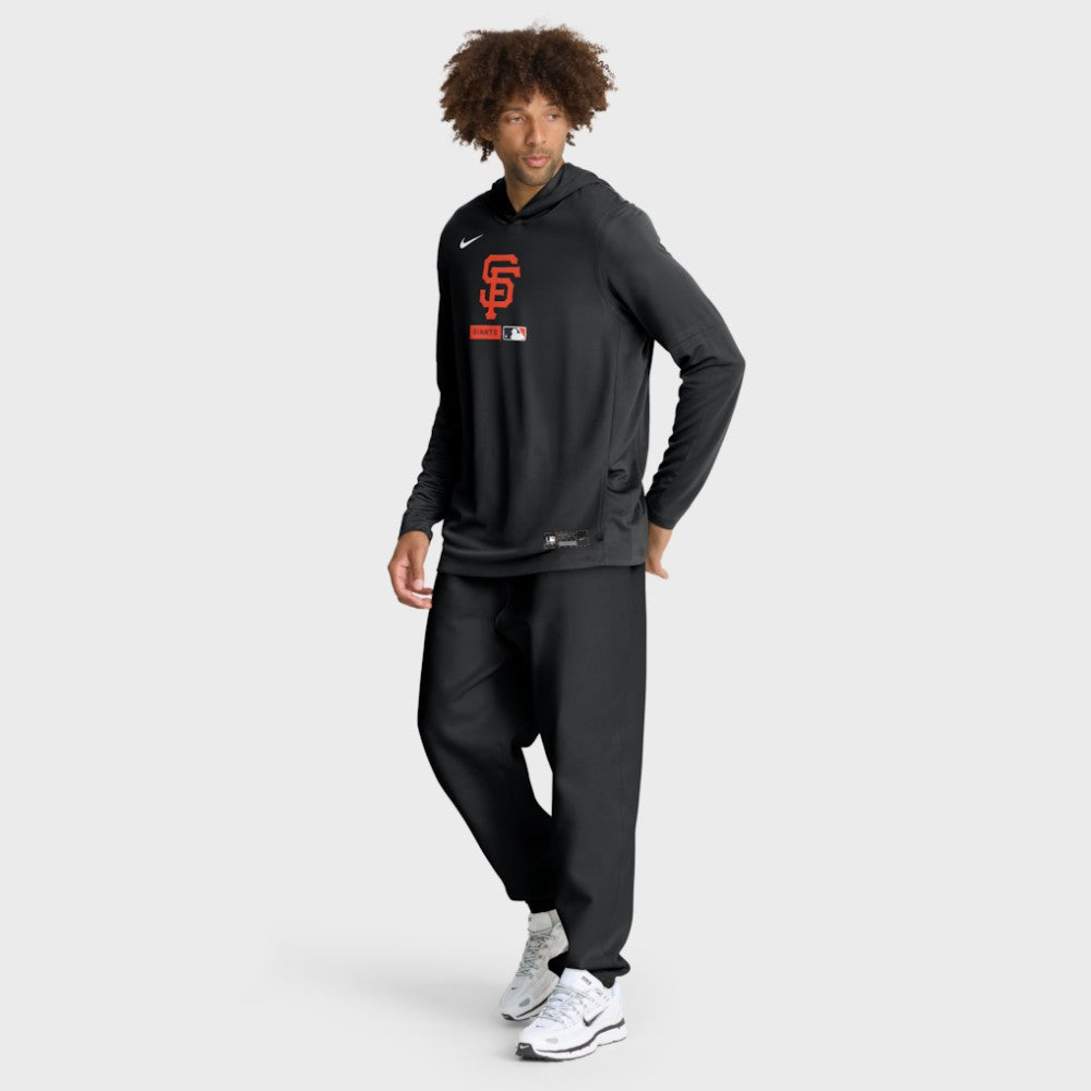 San Francisco Giants Nike Authentic Collection Dri-FIT Long Sleeve Hooded T-Shirt - MLB T-shirts