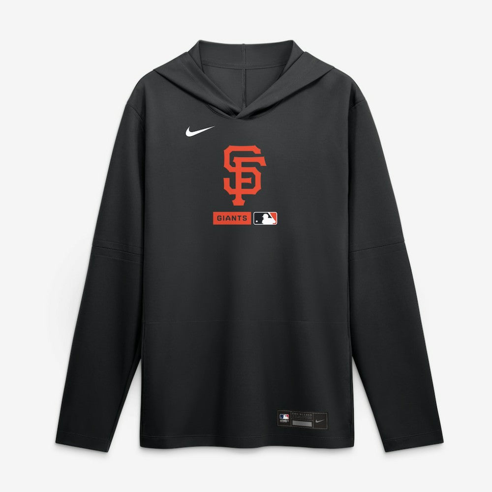 San Francisco Giants Nike Authentic Collection Dri-FIT Long Sleeve Hooded T-Shirt - MLB T-shirts