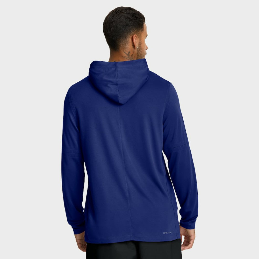 Texas Rangers Nike Authentic Collection Dri-FIT Long Sleeve Hooded T-Shirt - MLB T-shirts