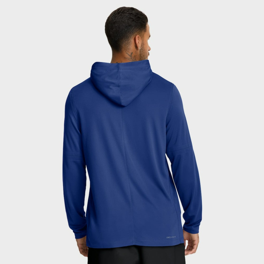 New York Mets Nike Authentic Collection Dri-FIT Long Sleeve Hooded T-Shirt - MLB T-shirts