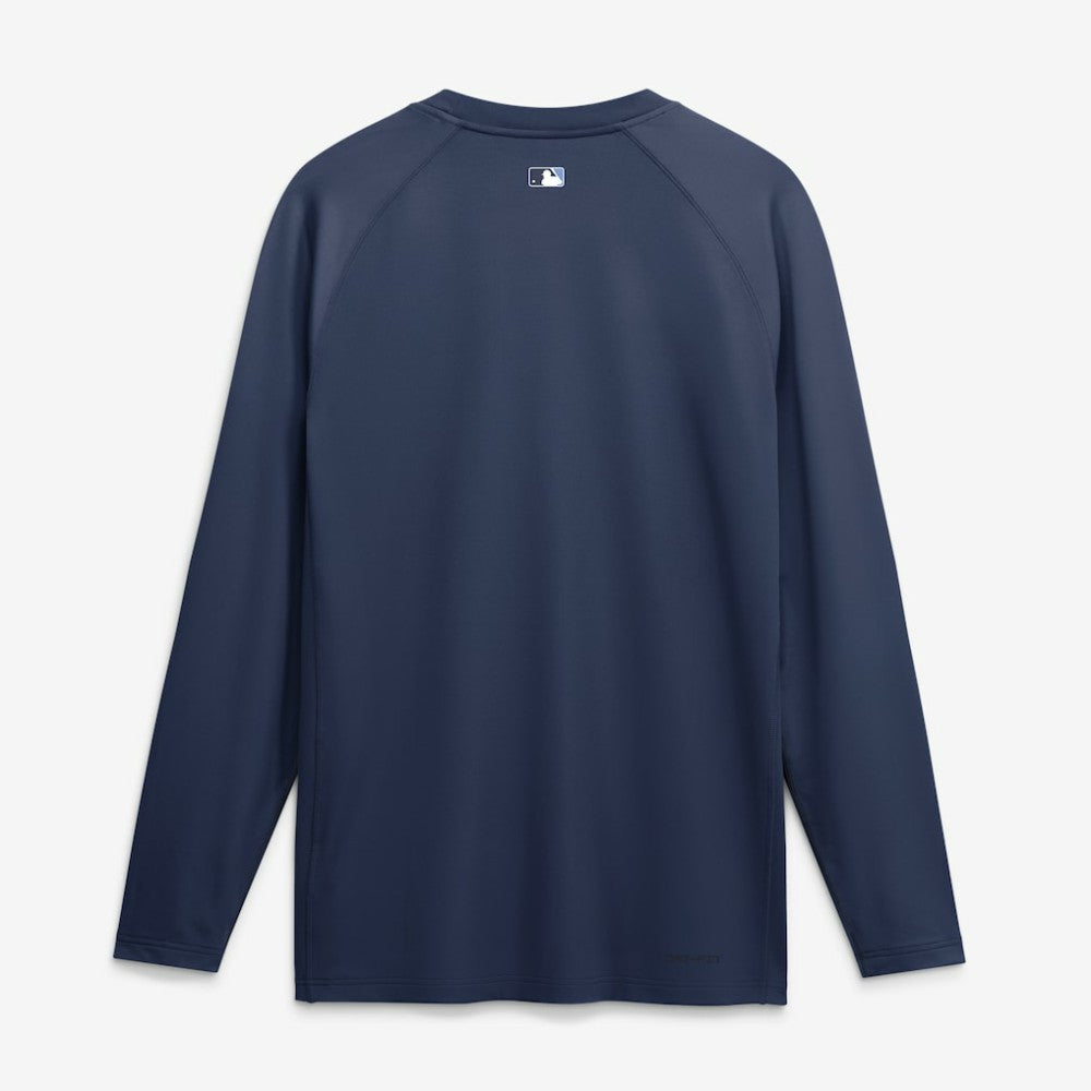 Tampa Bay Rays Nike Authentic Collection Game Time Raglan Long Sleeve T-Shirt - MLB T-shirts