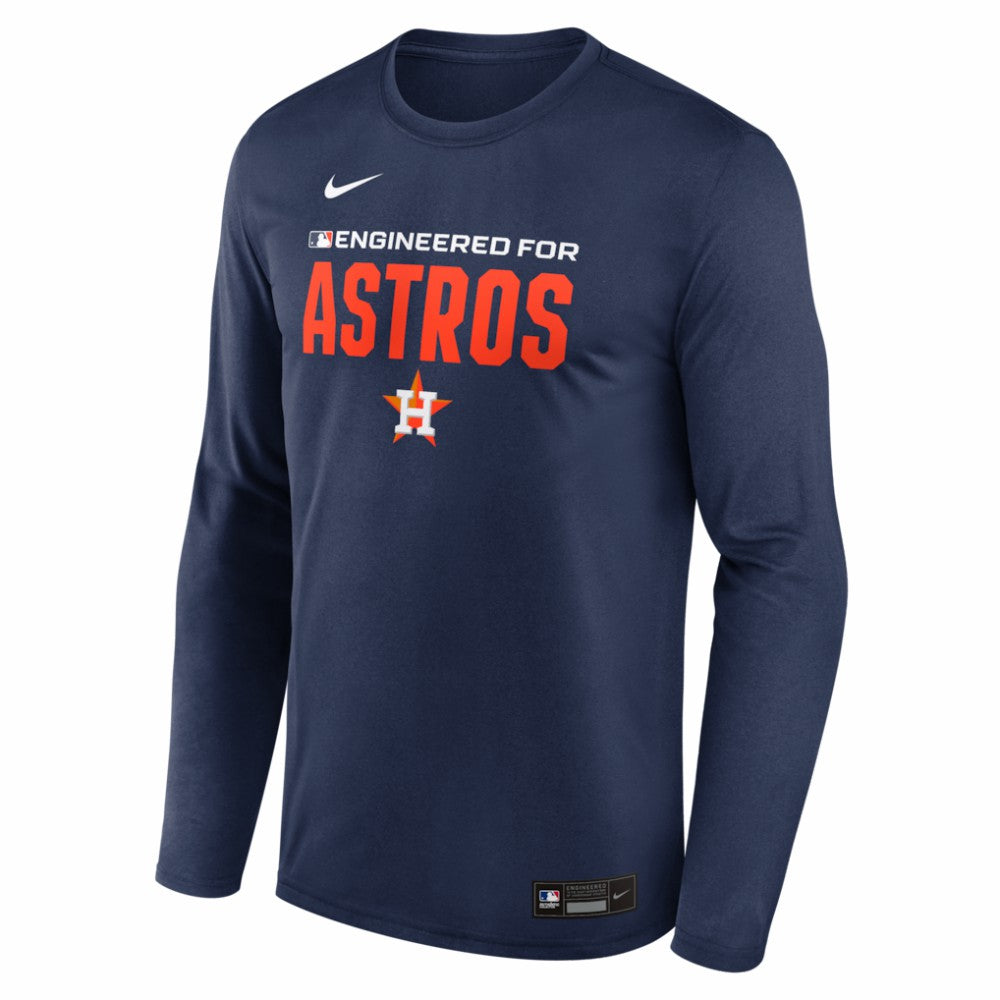 Houston Astros Nike Authentic Collection Legend Dri-FIT Long Sleeve T-Shirt - MLB T-shirts