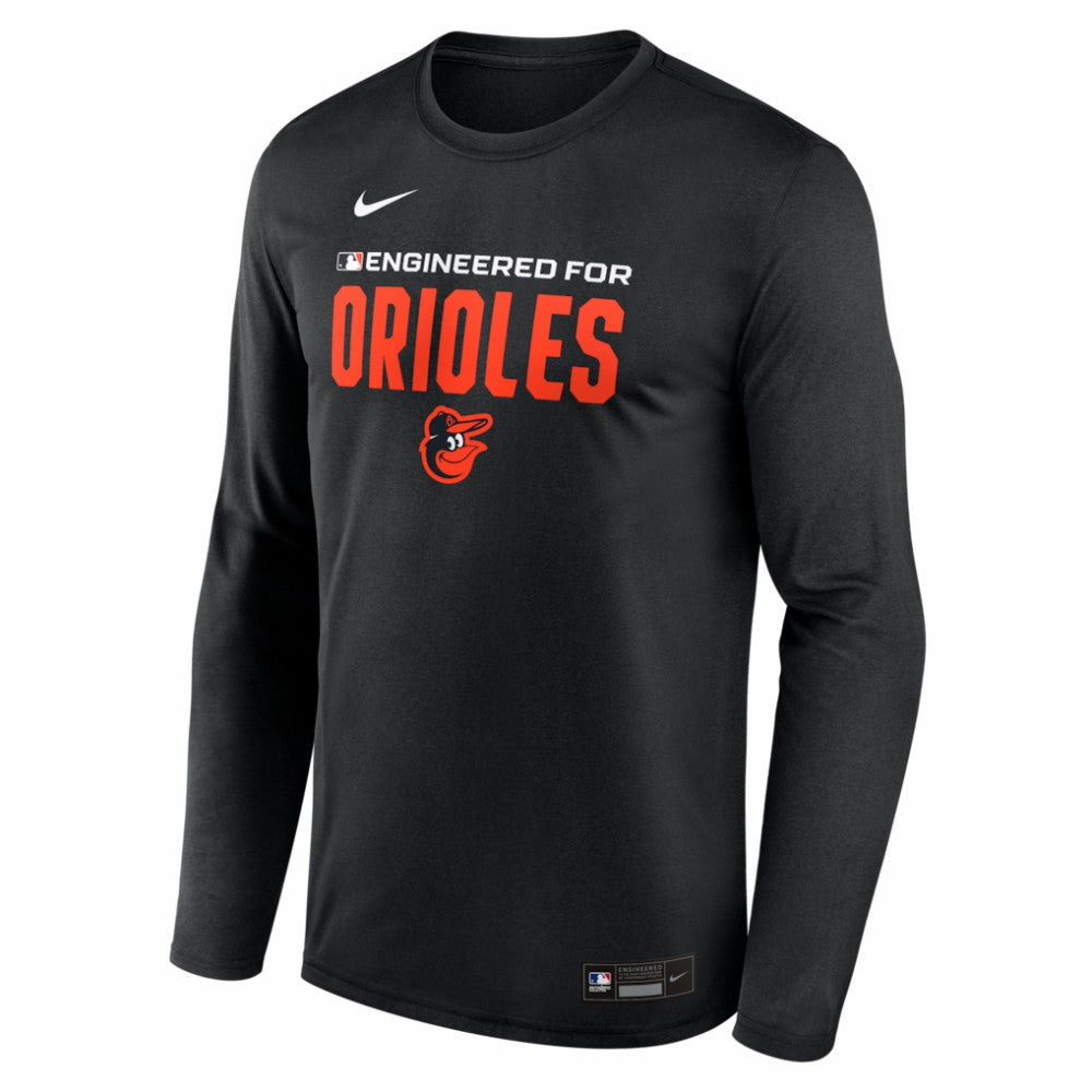 Baltimore Orioles Nike Authentic Collection Legend Dri-FIT Long Sleeve T-Shirt - MLB T-shirts