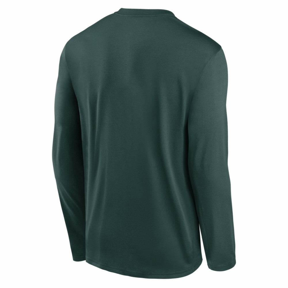 Athletics Nike Authentic Collection Legend Dri-FIT Long Sleeve T-Shirt - MLB T-shirts